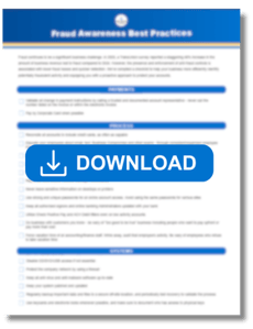 Fraud Awareness Checklist CTA